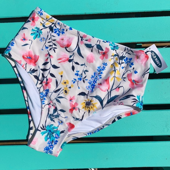 Old Navy High Waisted Bikini Bottoms - Picture 1 of 3